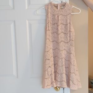 Flowy A-line Lace Dress